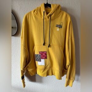 Nike patchwork hoodie